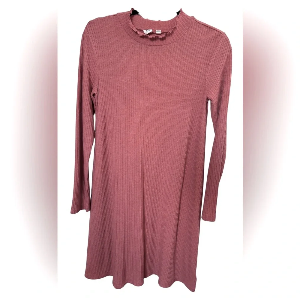 GAP Kids | Girls Softspun Ribbed Dress in Roseberry Pink | Size XXL | NWOT NEW